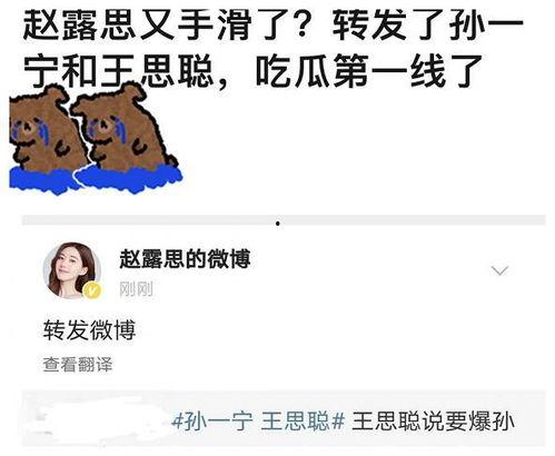 娱乐吃瓜赵露丝微博,娱乐圈幕后故事大揭秘